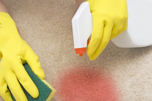 Carpet stain removal in a Belsize Park home