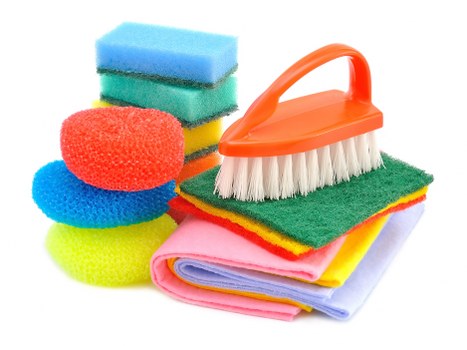 Dusting and vacuuming curtains for routine care